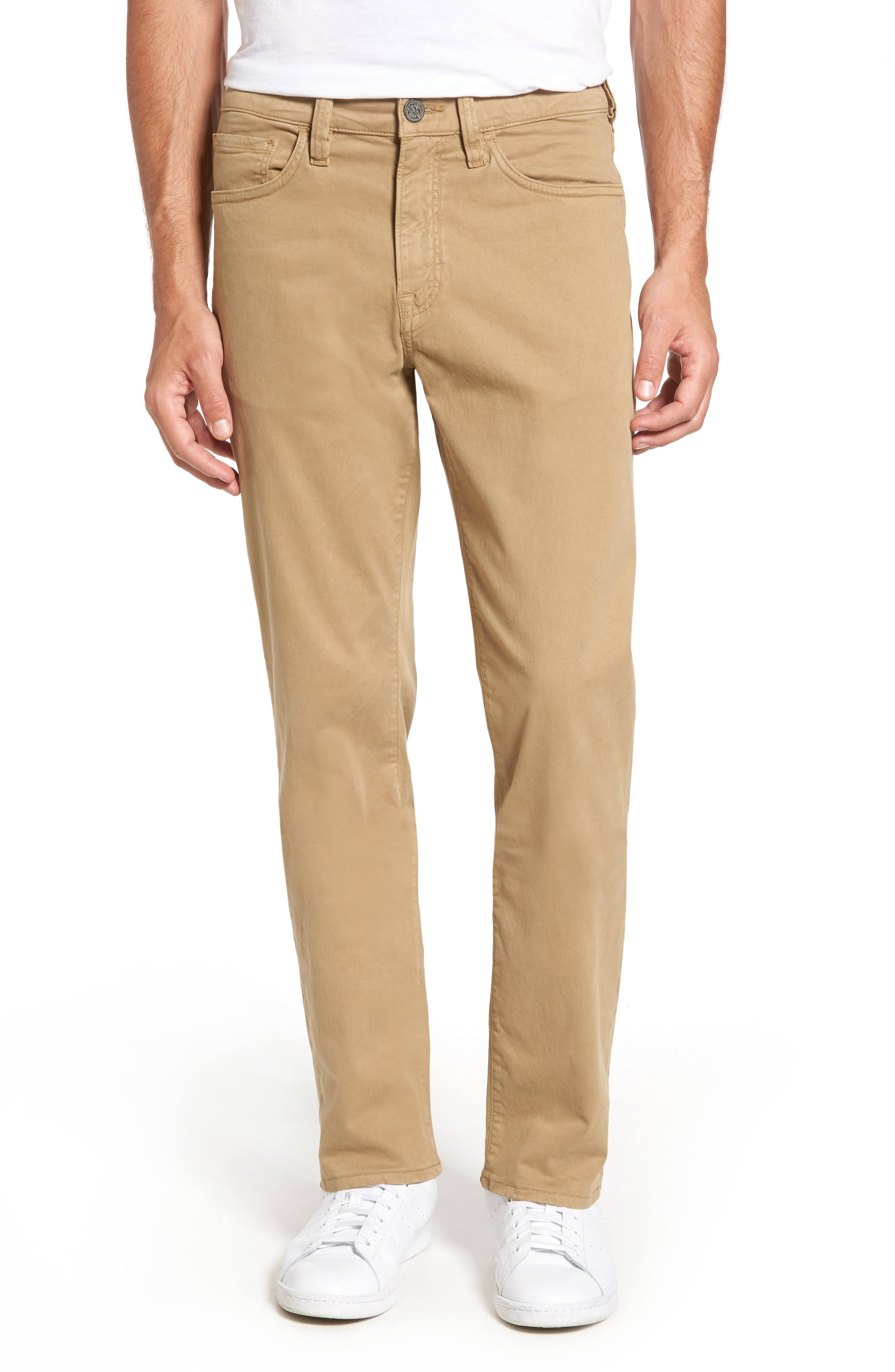 34 Heritage 'Charisma' Classic Relaxed Fit (Khaki Twill) (Online Only) (Regular & Tall)