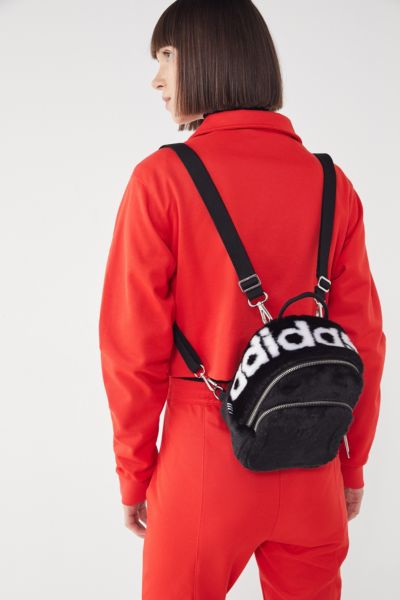 adidas Faux Fur Mini Backpack