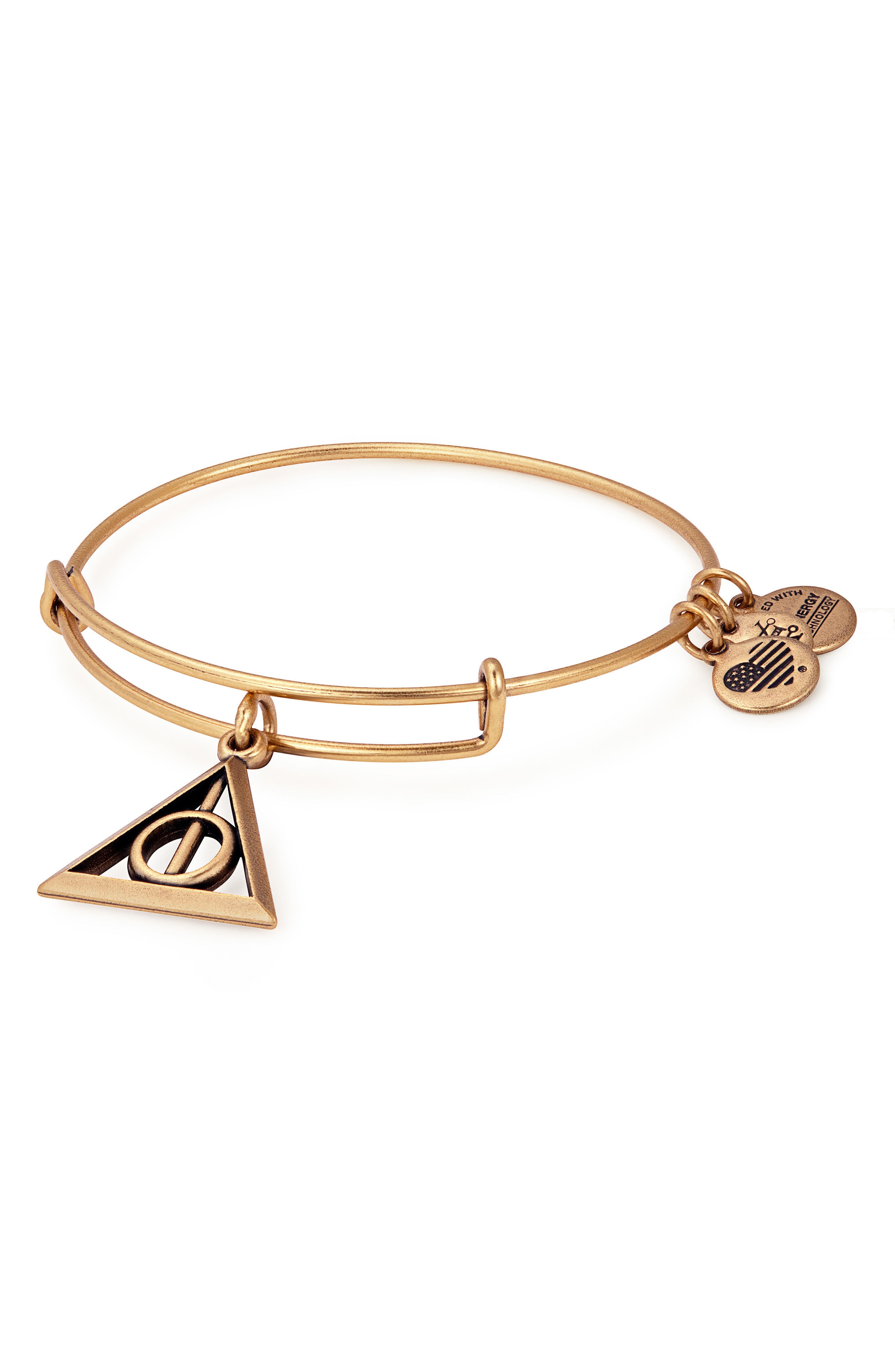 Alex and Ani Harry Potter Deathly Hallows Adjustable Wire Bangle