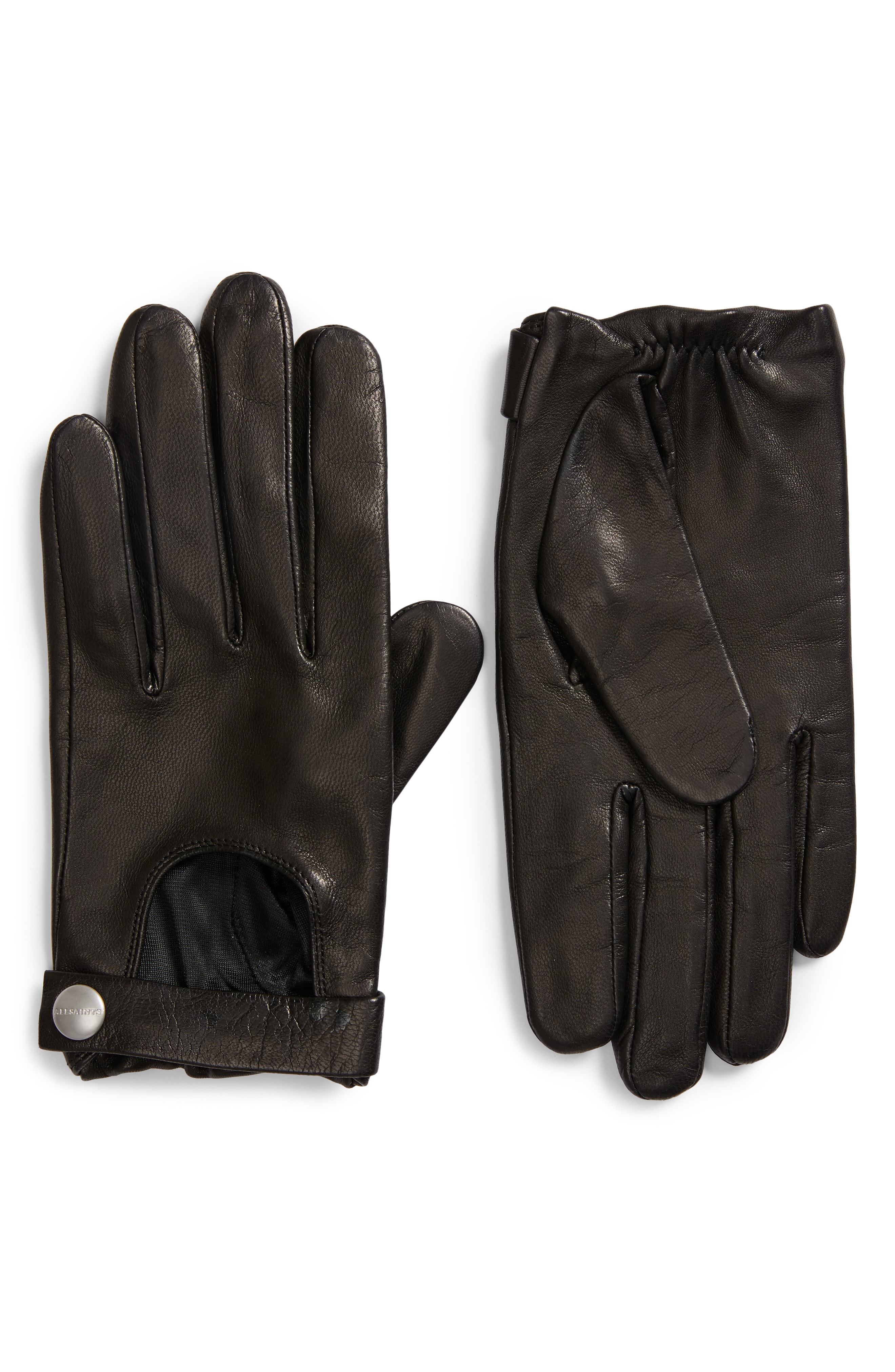 ALLSAINTS Leather Driving Gloves