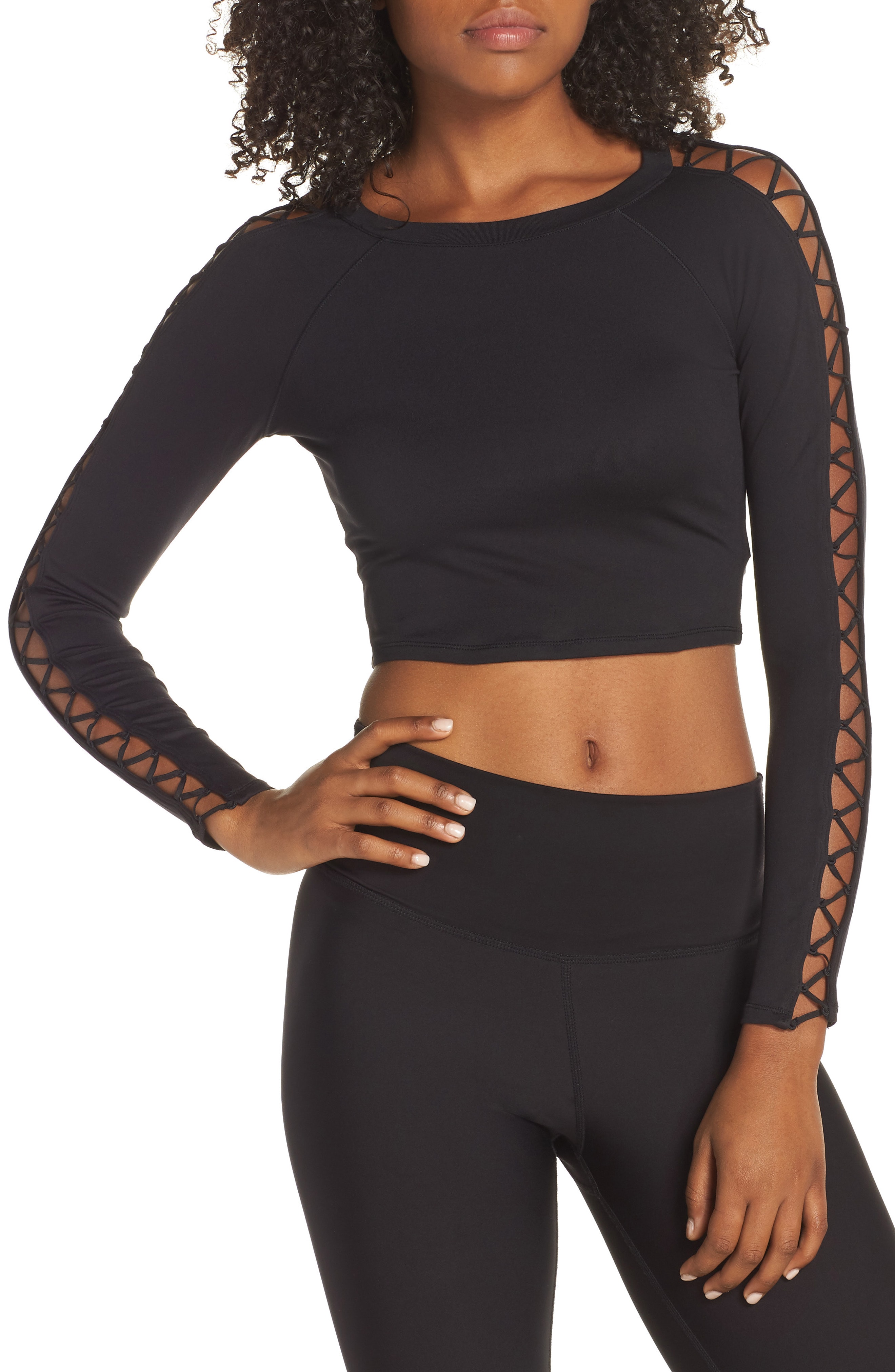 Alo Highline Fitted Crop Top