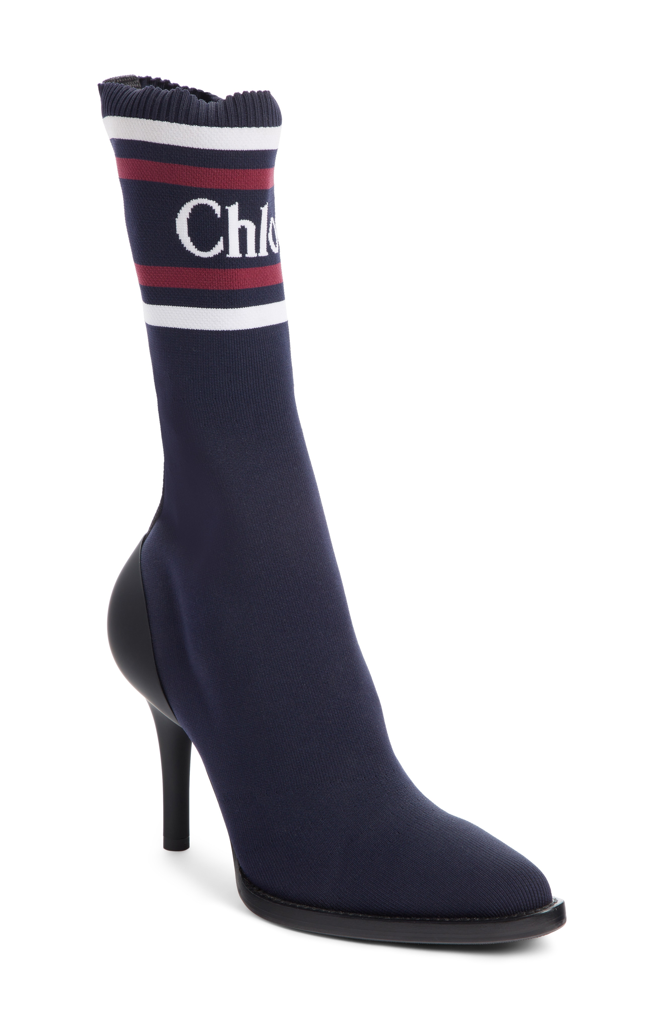 Chlo Tracy Logo Sock Boot (Women)