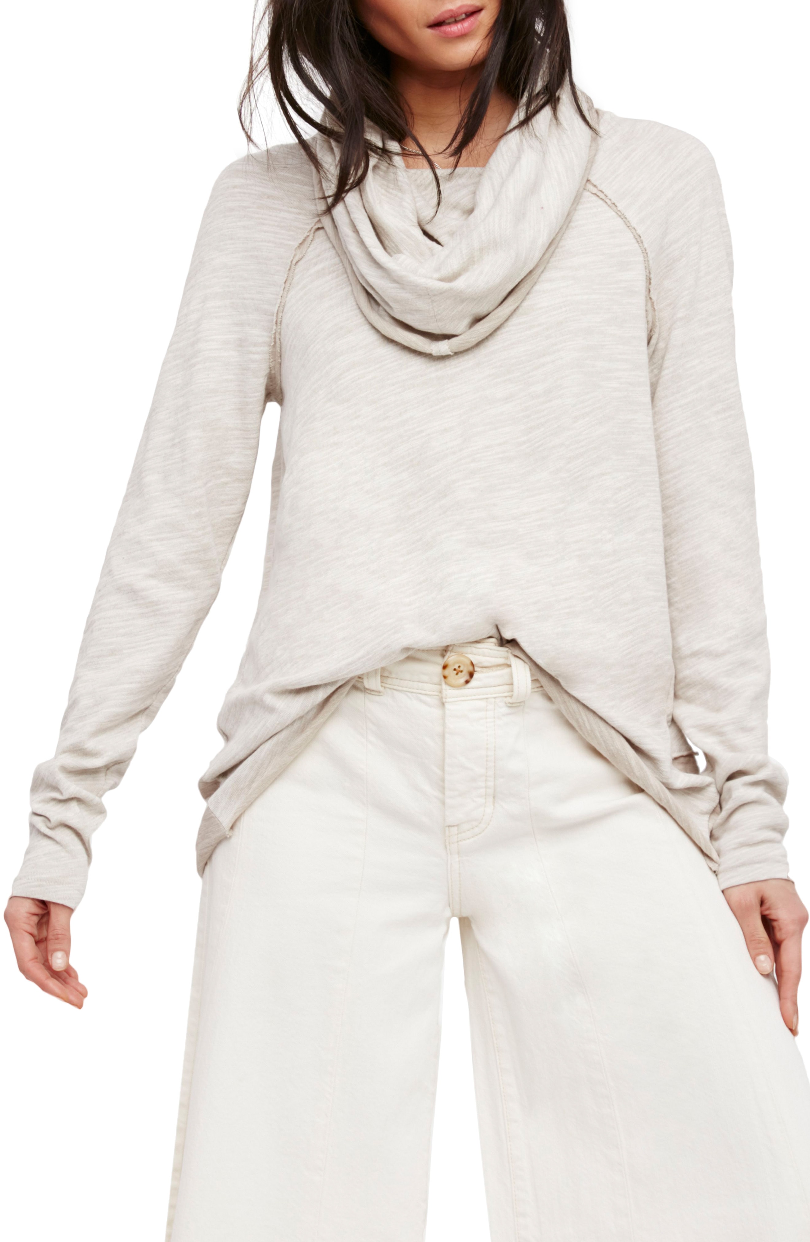 Free People Cocoon Cowl Neck Top