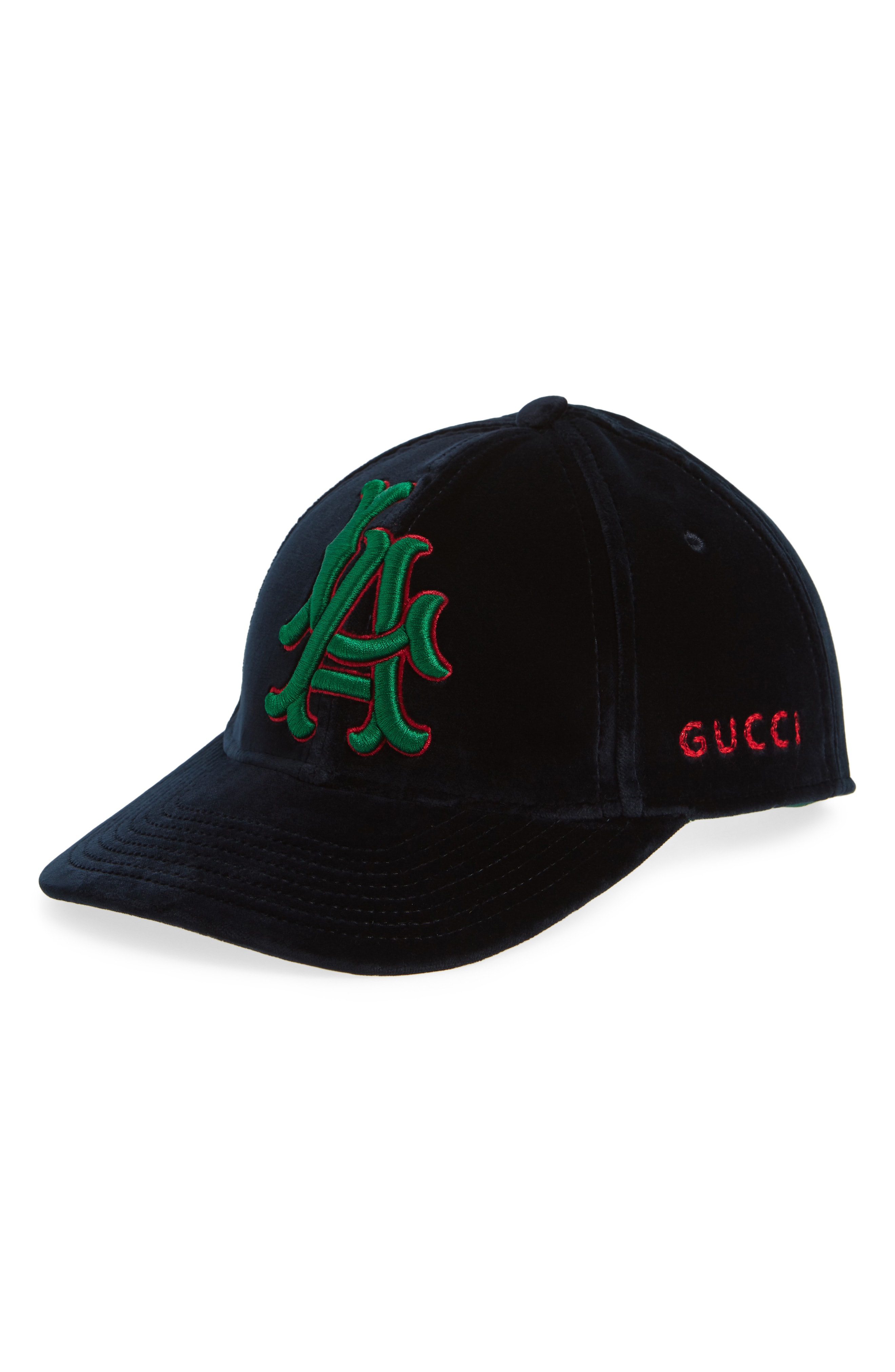 Gucci Velvet Baseball Cap