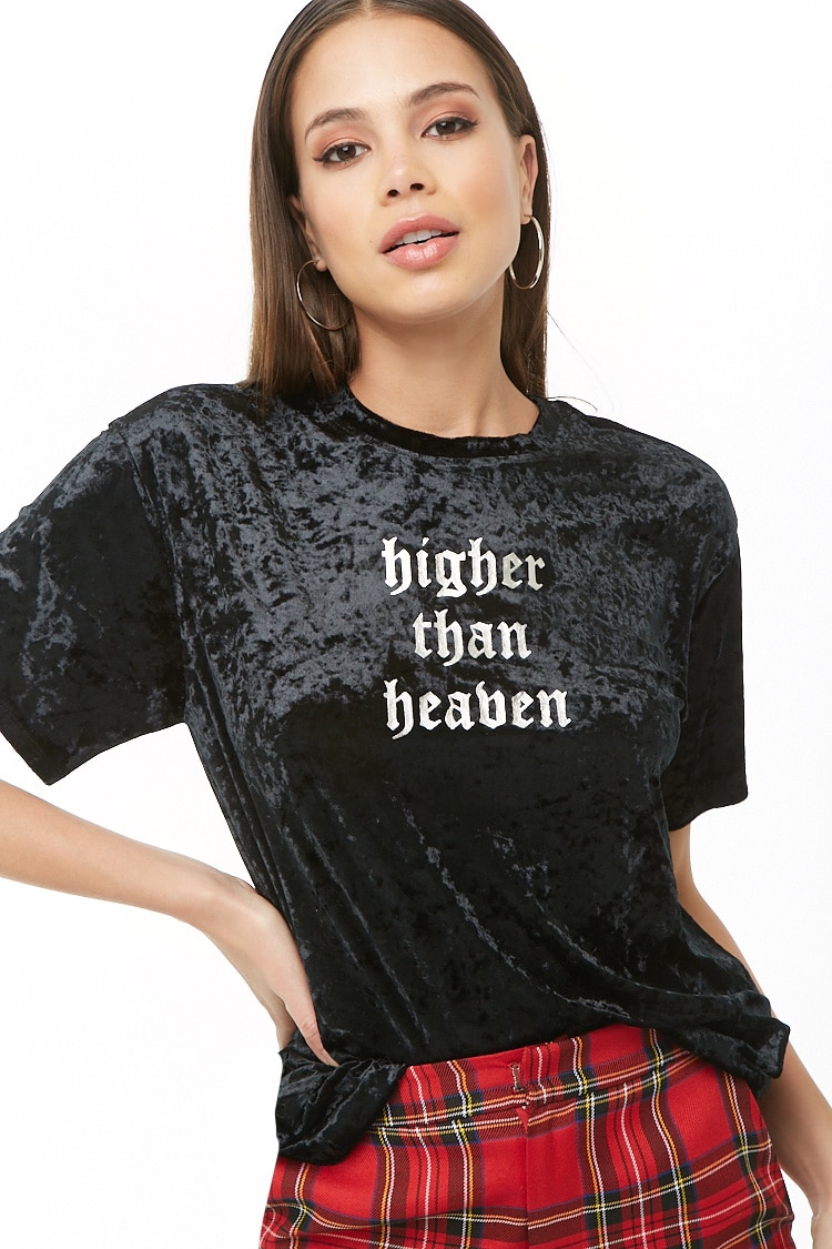 F21 Higher Than Heaven Graphic Top