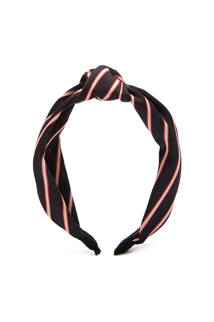 F21 Knotted Striped Headband