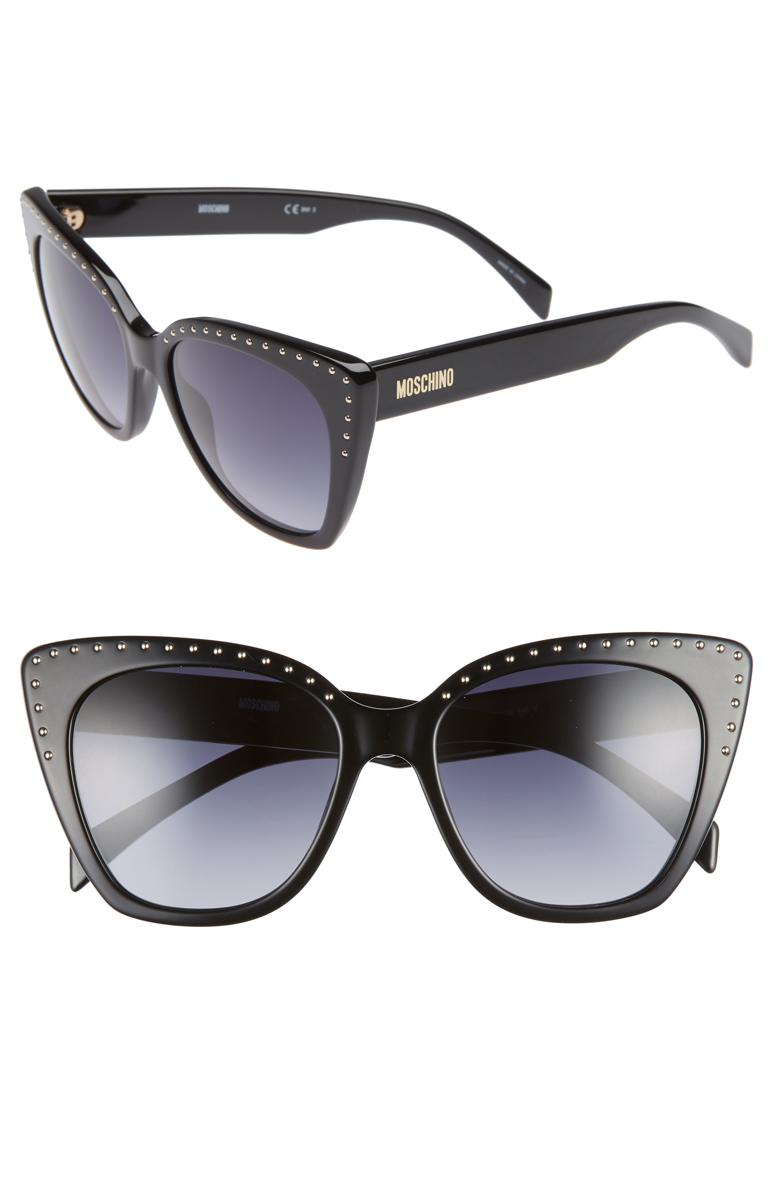 Moschino 53mm Cat Eye Sunglasses