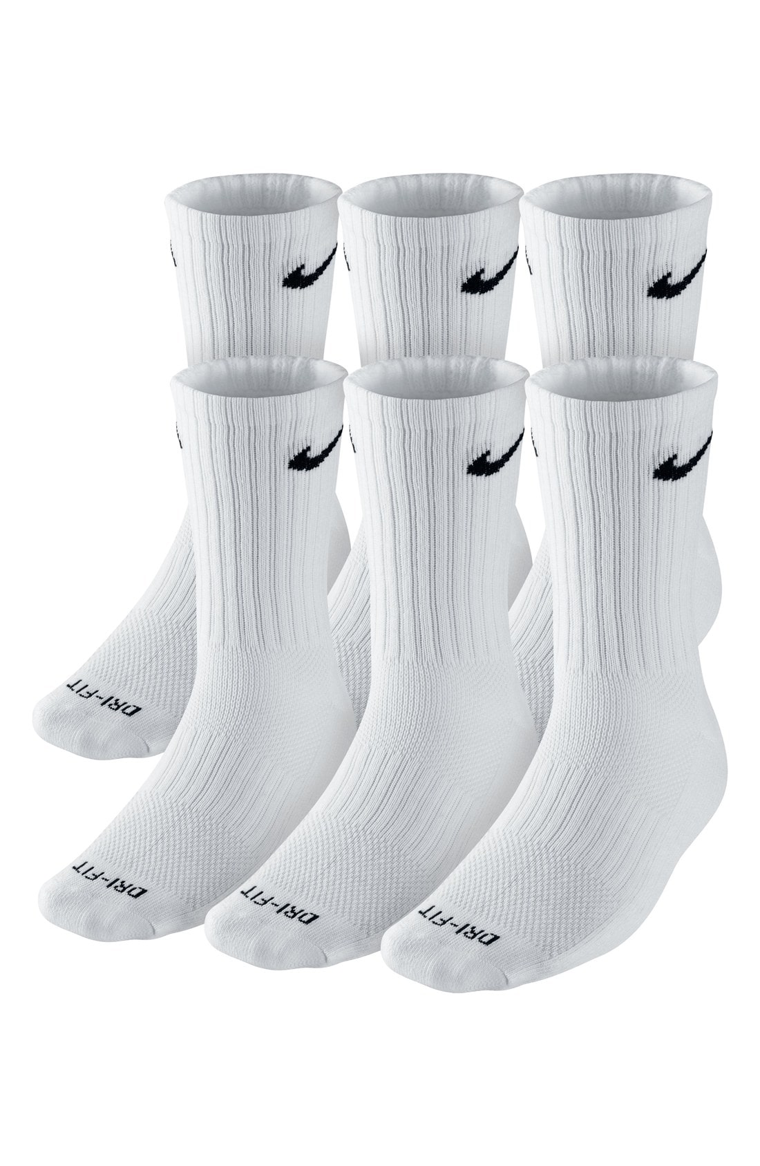 Nike Dri-FIT Crew Socks (6-Pack)