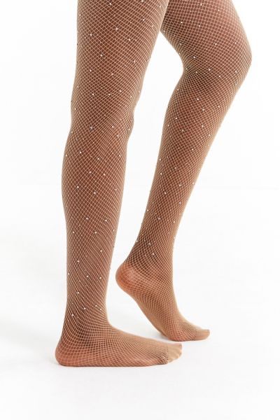 Out From Under Jewel Fishnet Tight