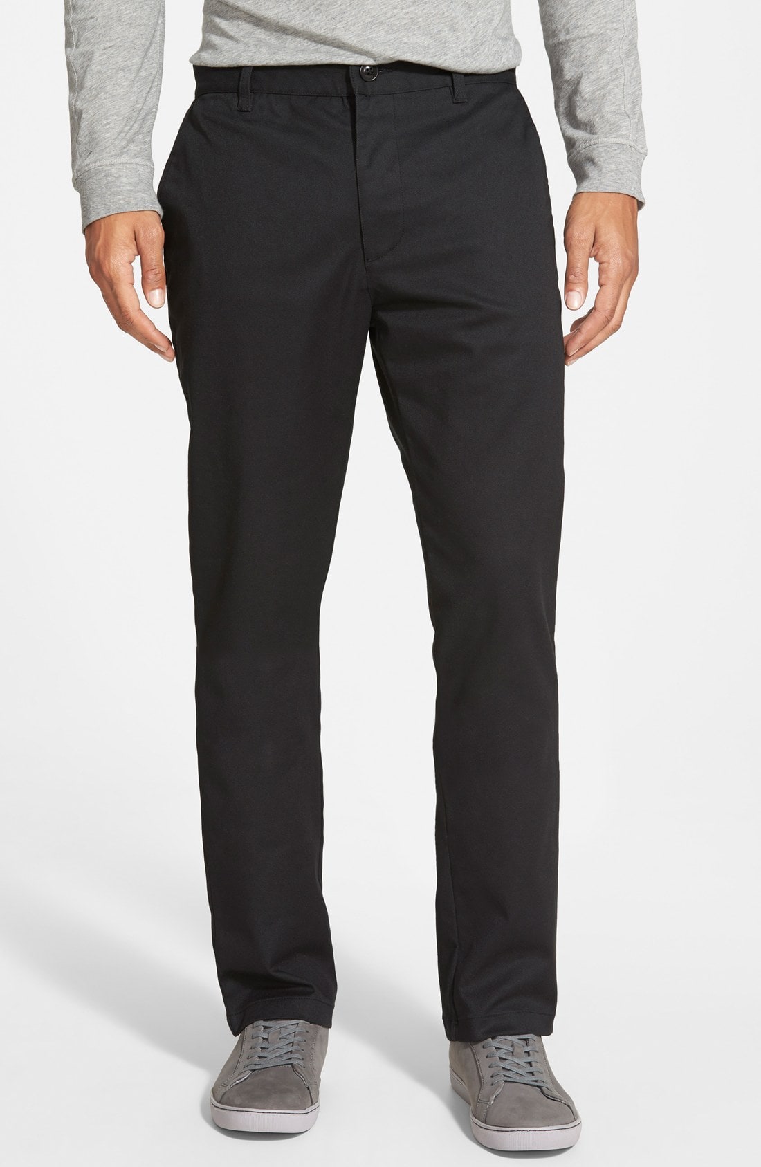 RVCA 'The Week-End' Slim Straight Leg Stretch Twill Chinos (Online Only)